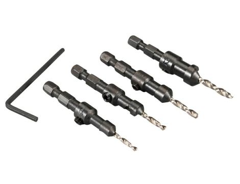 MAKITA ZEST.WIERT.DO DREWNA  4szt. Z POGŁĘBIACZEM  2,4/2,8/3,2/3,6mm - 2