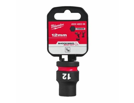 MILWAUKEE NASADKA UDAROWA 1/2" 12mm KRÓTKA