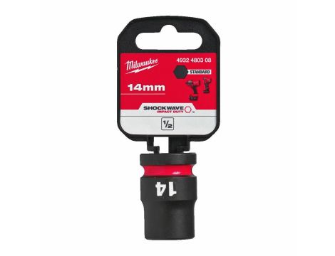 MILWAUKEE NASADKA UDAROWA 1/2" 14mm KRÓTKA