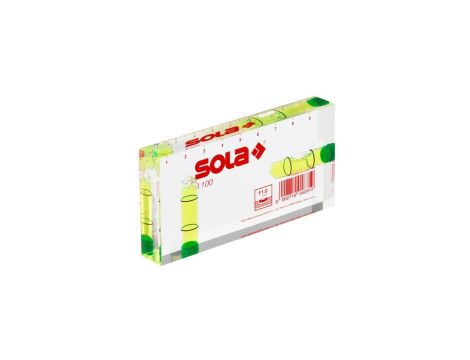 SOLA POZIOMNICA R 100 GREEN AKRYLOWA - 2