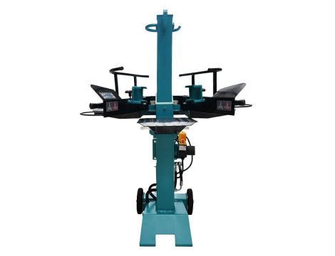 KÖNNER & SÖHNEN ŁUPARKA DO DREWNA PIONOWA ELEKTRYCZNA KS 8THE V 55/40 + PRZYŁBICA OCHRONNA