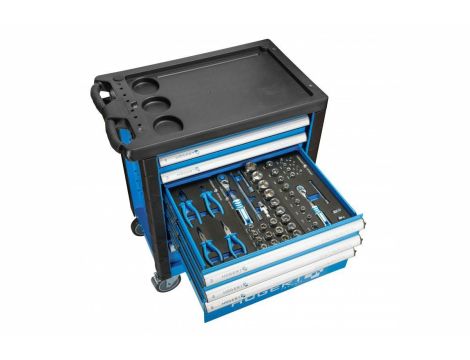 HOGERT WÓZEK WARSZTATOWY + 214szt. NARZĘDZI - 4