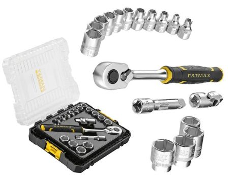 STANLEY ZESTAW KLUCZY  18szt. 3/8" MODUŁ PRO-STACK