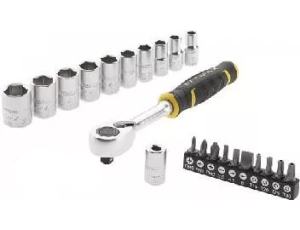 STANLEY ZESTAW KLUCZY  22el. 3/8