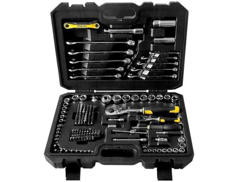 STANLEY ZESTAW KLUCZY 175cz. 1/4 - 1/2