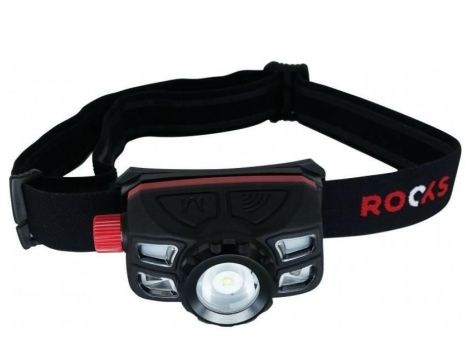ROOKS LATARKA CZOŁOWA Z SENSOREM 450 LM  ZOOMx110