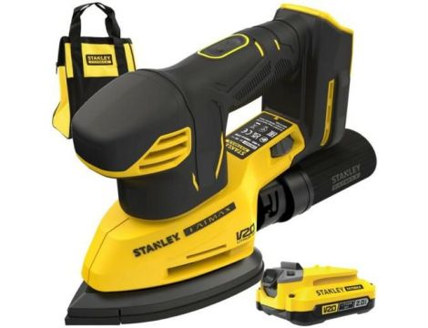 ST SZLIFIERKA DELTA V20 SFMCW221D1S BL 1x2,0Ah