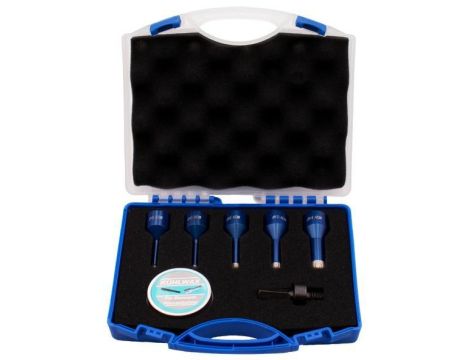 BAIER ZESTAW OTWORNIC DO GRESU W KUFRZE