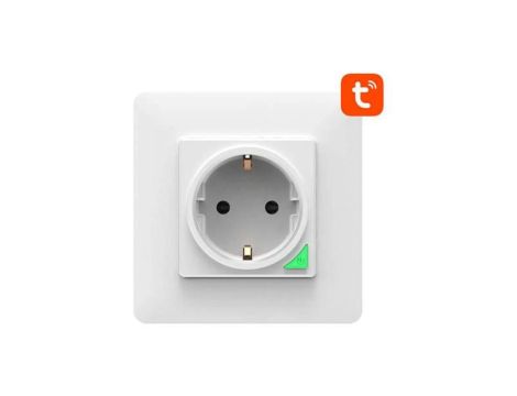 Inteligentne gniazdo ścienne WiFi Avatto N-WOT10-EU-W TUYA (białe)