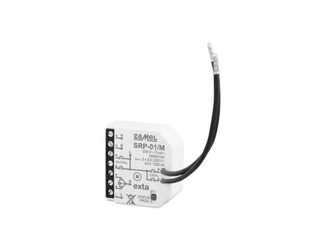 Sterownik rolet dopuszkowy przewodowy miniaturowy SRP-01/M EXT10000319