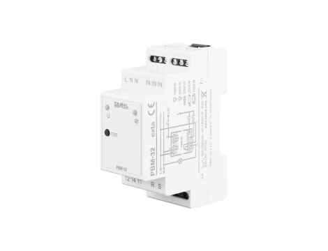 Rzekaźnik bistabilny (impulsowy) przełączany w zerze sterowanie centralne SET/RESET 230V AC PBM-32 EXT10000304
