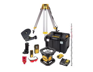 DEWALT.LASER OBROTOWY 18V DCK374D1R 1x2,0Ah TSTAK +ŁATA +STATYW