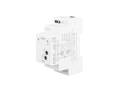 Przekaźnik czasowy przełączany w zerze praca naprzemienna 230V AC PCM-33 EXT10000307