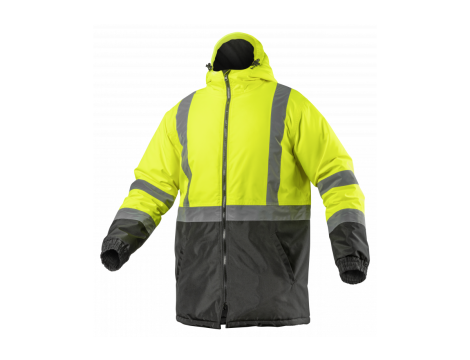 HOGERT KURTKA OCIEPLANA ODBLASKOWA LEDA / ŻÓŁTA ROZMIAR L