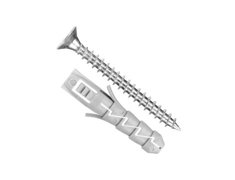 Kołki rozporowe FIX 8x40 z wkrętem z łbem stożkowym 5x50 200szt. KOELNER