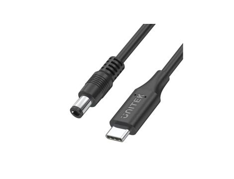 UNITEK Kabel zasilający USB-C - DC Jack 5,5x1,7mm 65W PD do laptopów Acer 1,8m