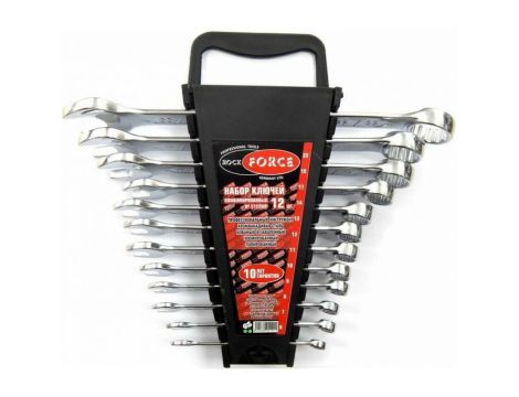 ROCKFORCE KLUCZ PŁASKO-OCZKOWY kpl.12el.