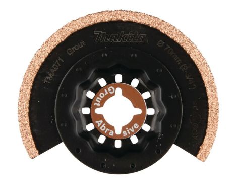 MAKITA MT BRZESZCZOT ŁUKOWY DO WĄSKICH SZCZELIN 70mm K50 SEGMENTOWY, MULTITOOL