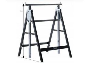 KOBYŁKA STOJAK REGULOWANA WYSOKOŚĆ 80-130cm /SILVER