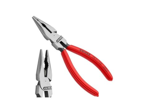 Szczypce uniwersalne z ostro zakończonymi szczękami Knipex 145mm 08 21 145