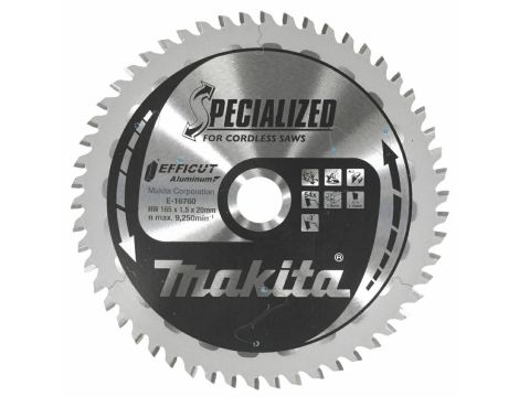 MAKITA PIŁA TARCZOWA  165x20x54z EFFICUT DO ALUMINIUM