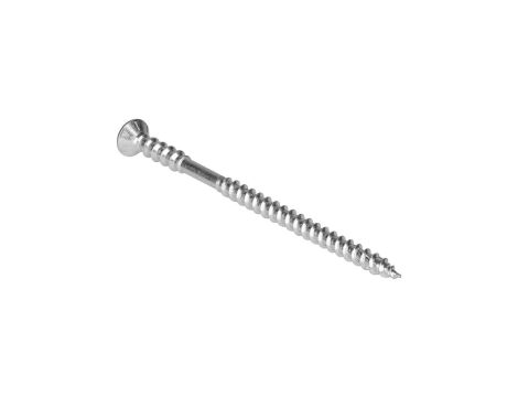 Wkręty dystansowe do poziomowania łat z łbem stożkowym i gniazdem TORX 6,0x80mm białe 200szt.