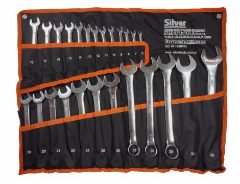 KLUCZ PŁASKO-OCZKOWY 6-36mm    25szt. /SILVER