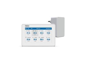 TECH M-9T - Panel kontrolny do listwy L-9R przewodowy kolor biały