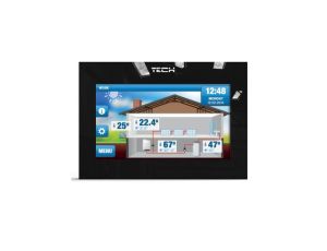 TECH ST-2801 WiFi - Regulator pokojowy WiFi z komunikacją OpenTherm kolor czarny