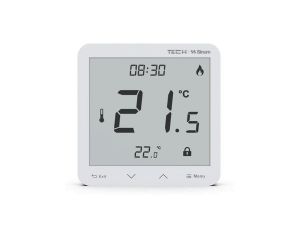 SINUM R-S3 Regulator pokojowy przewodowy kolor biały