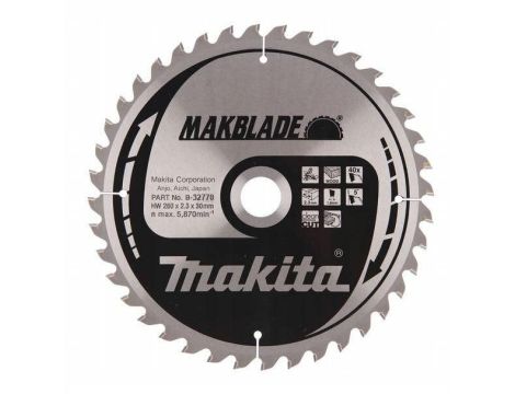 MAKITA PIŁA TARCZOWA  260x30x40z MAKBLADE DREWNO