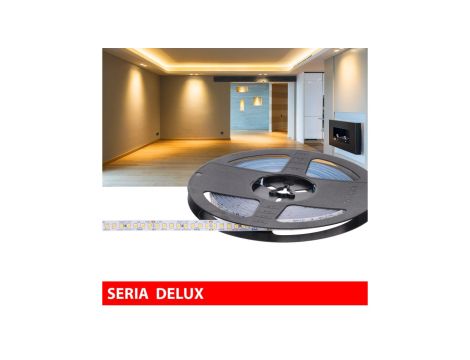 Taśma Delux 24V LB 160led 3000K 450lm SMD2835 (10) wyc