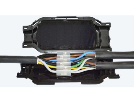 GTQA 25/16 - osłona żelowa rozgałęźna ze złączką, IP68, 400V, śr. przewodów 18-33mm