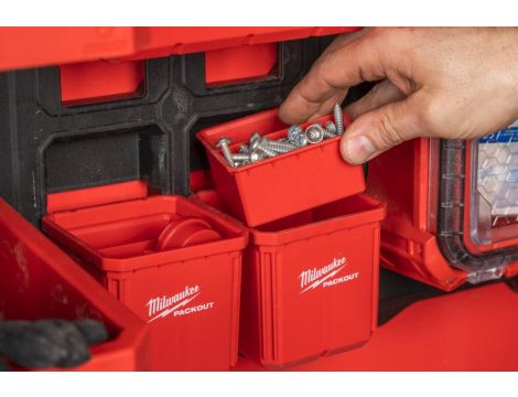 MILWAUKEE PACKOUT POJEMNIK 10cm x 10cm /2szt. - 4