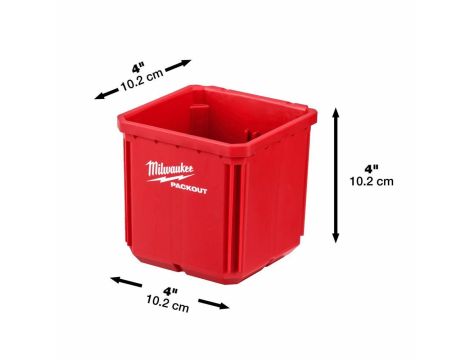 MILWAUKEE PACKOUT POJEMNIK 10cm x 10cm /2szt. - 5