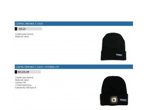 KT CZAPKA ZIMOWA Z LOGO