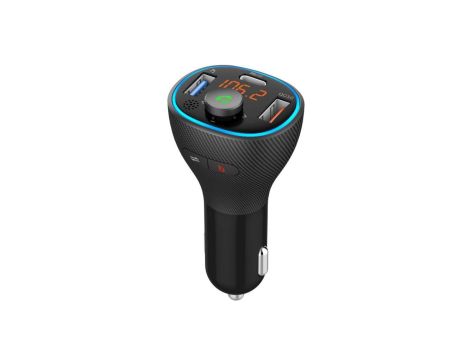 TRANSMITER samoch FM MP3 z funkcją BT,USB LCD FM-73 ART QC3.0