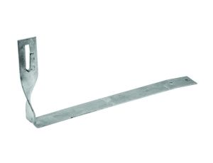 Uchwyt dachówkowy skręcony (zacisk przez zgięcie) 400mm ocynk ogniowy R.8023