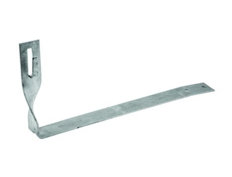 Uchwyt dachówkowy skręcony (zacisk przez zgięcie) 400mm ocynk ogniowy R.8023