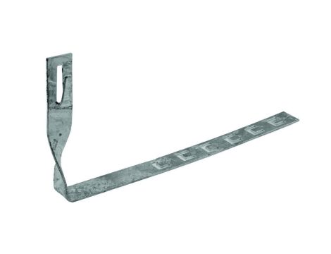 Uchwyt dachówkowy skręcony regulowany 420mm (zacisk na zagięcie) R.8086