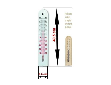 TERMOMETR POKOJOWY PLASTIKOWY 66x405 - 2