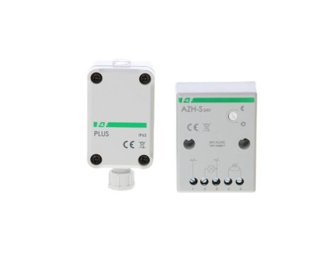 Automat zmierzchowy montaż natynkowy 16A 24V IP20 AZH-S-PLUS-24V