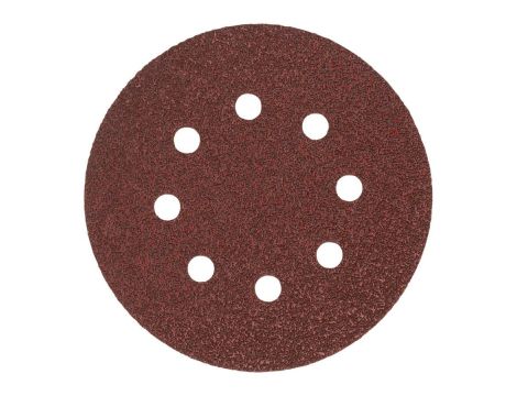 MILWAUKEE KRĄŻEK ŚCIERNY 125/8 OTWORÓW P180 /10 szt.