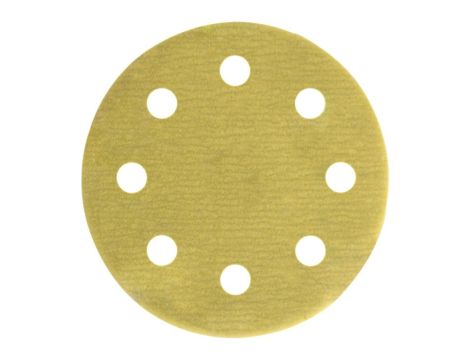 MILWAUKEE KRĄŻEK ŚCIERNY PREMIUM HP 125/8 OTWORÓW P120 /10 szt.