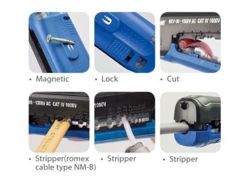 KT WIELOFUNKCYJNY ŚCIĄGACZ IZOLACJI, TESTER NAPIĘCIA - 2