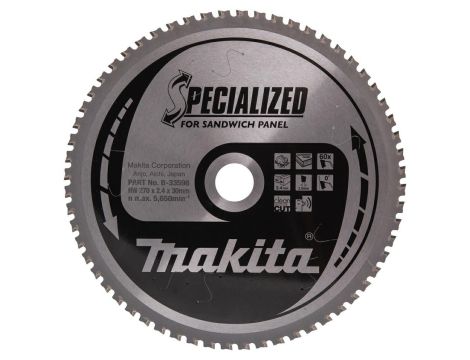 MAKITA PIŁA TARCZOWA  270x30x60z SPECJALIZED PŁYTY WARSTWOWE