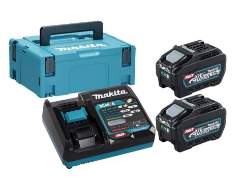 MAKITA ZESTAW ZASILAJĄCY 40V XGT (BL4050Fx2+DC40RB) (UN3480)