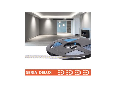 Taśma Delux 24V 160led 6500K 2100lm SMD4014 (10) PL7Y