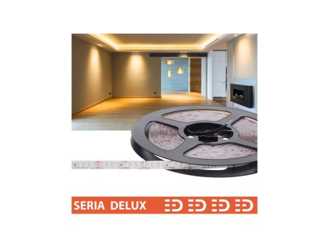 Taśma Delux 24V 160led 3000K 2150lm SMD4014 (50) PL7Y CRI90