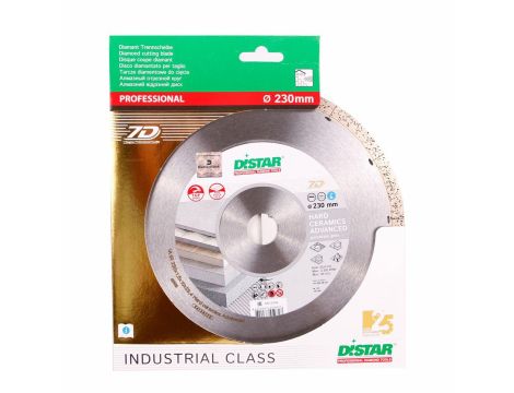 DISTAR TARCZA DIAMENTOWA HARD CERAMICS ADVANCED 230 x 1,6 x 10 x 25,4 - 3